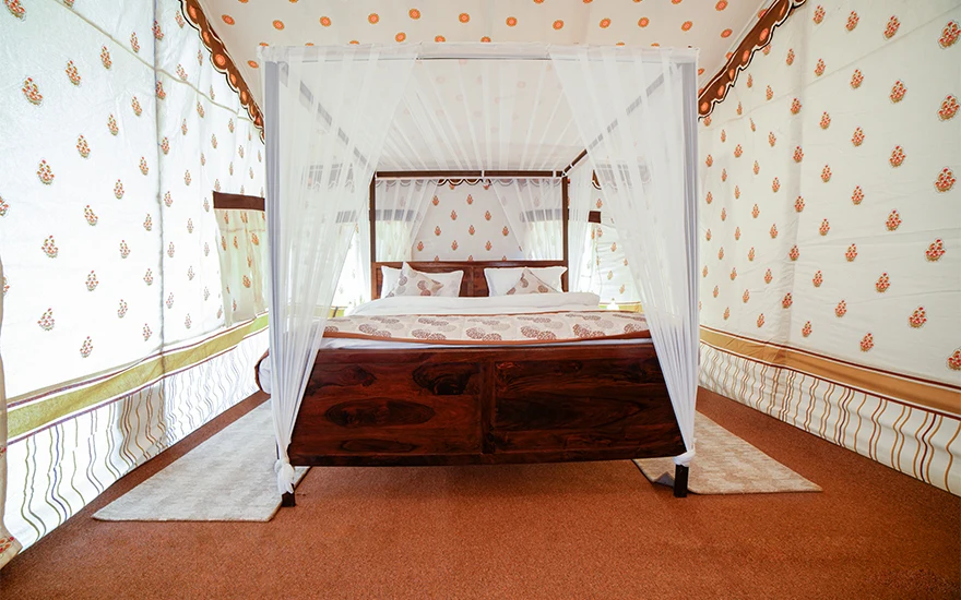 Premium Tent interior